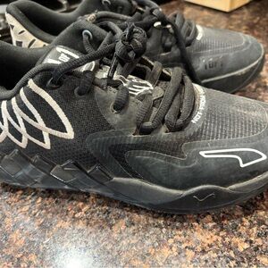 Puma Kids Shoes - Black and Gray